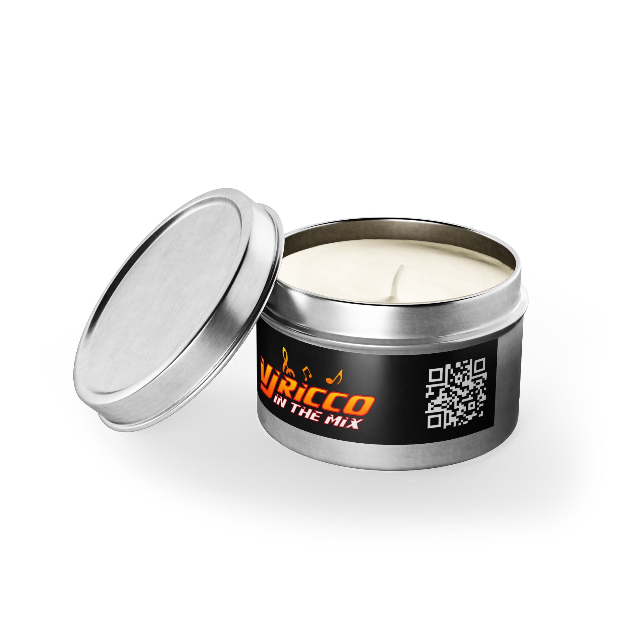"VJ Ricco" -Themed Tin Candle - Perfect for Relaxation and Gifting